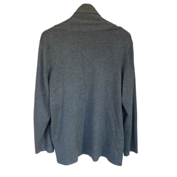 RED Woman Gray Open Cardigan - 3X - Picture 3 of 5